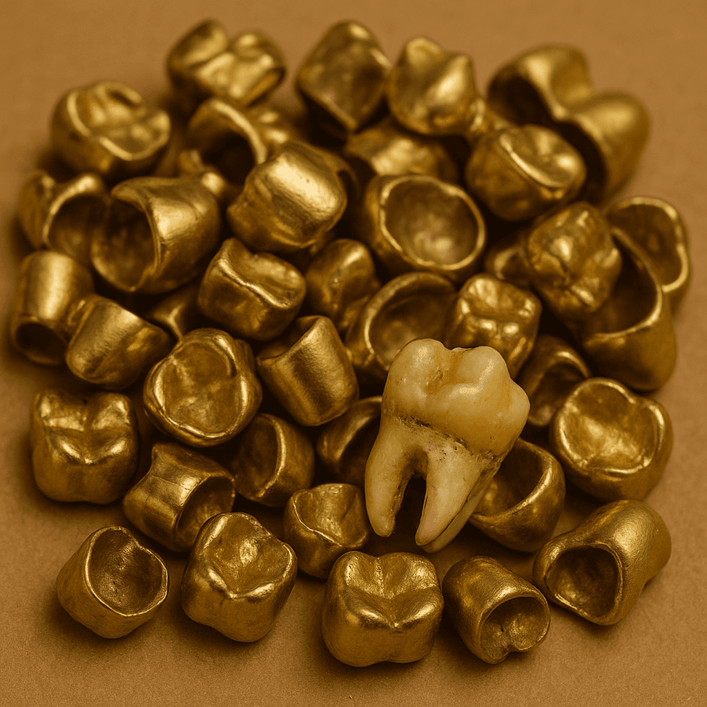 Zahngold aus zahnmedizinischen Anwendungen